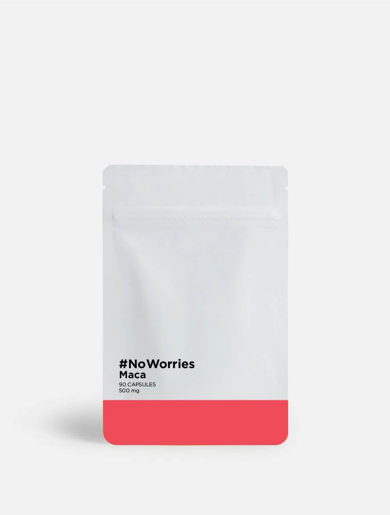 NoWorries Maca - 90 Cápsulas - NoWorries Lab