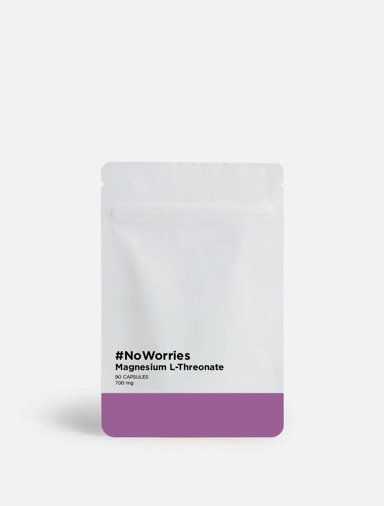 NoWorries Magnesium L - Threonate - 90 Cápsulas - NoWorries Lab