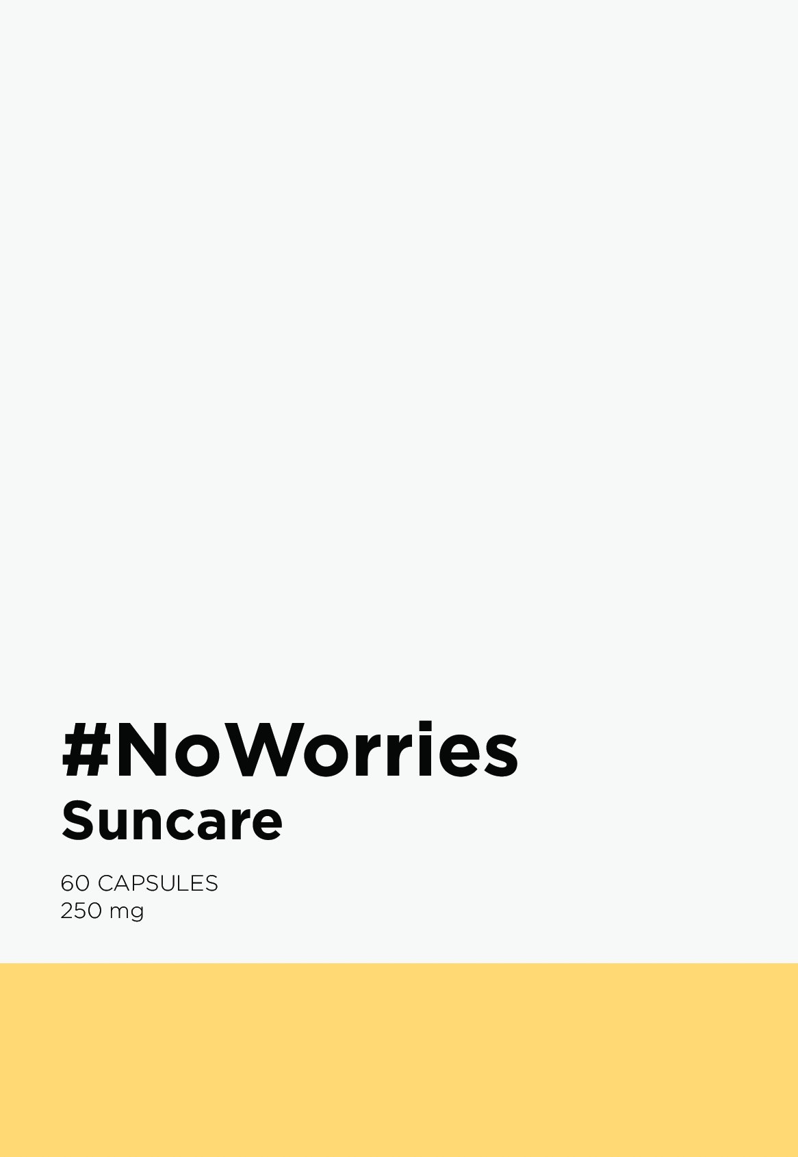 NoWorries Suncare - 60 Cápsulas - NoWorries Lab